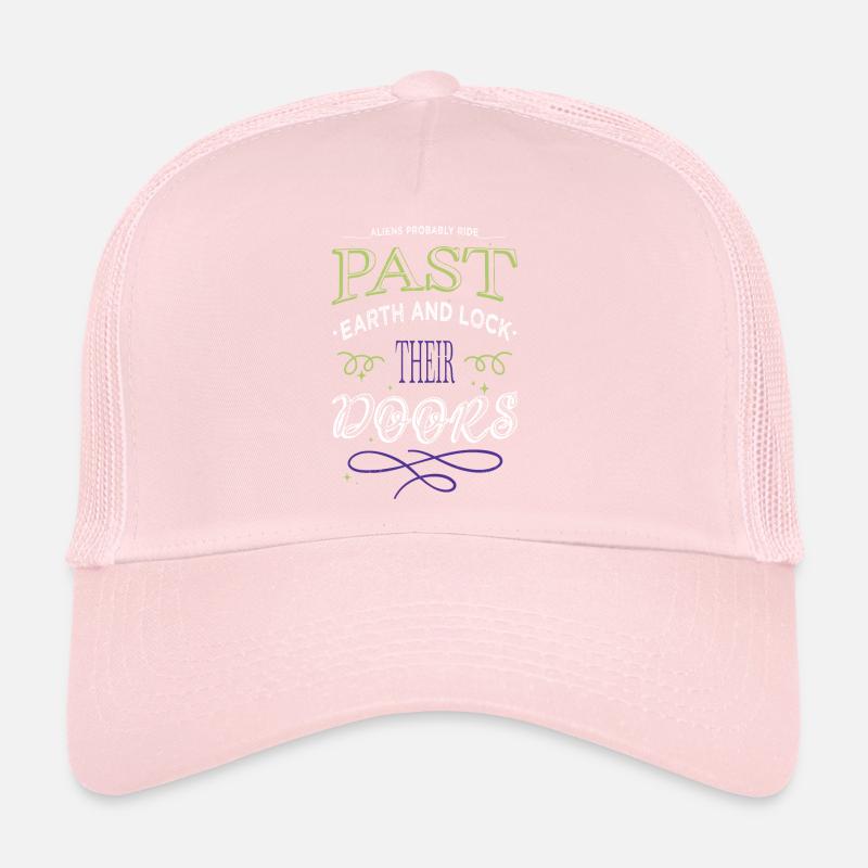Raid Zone 51 @zackiinnitbrahhh jeu de mots extraterrestre Casquette trucker 
