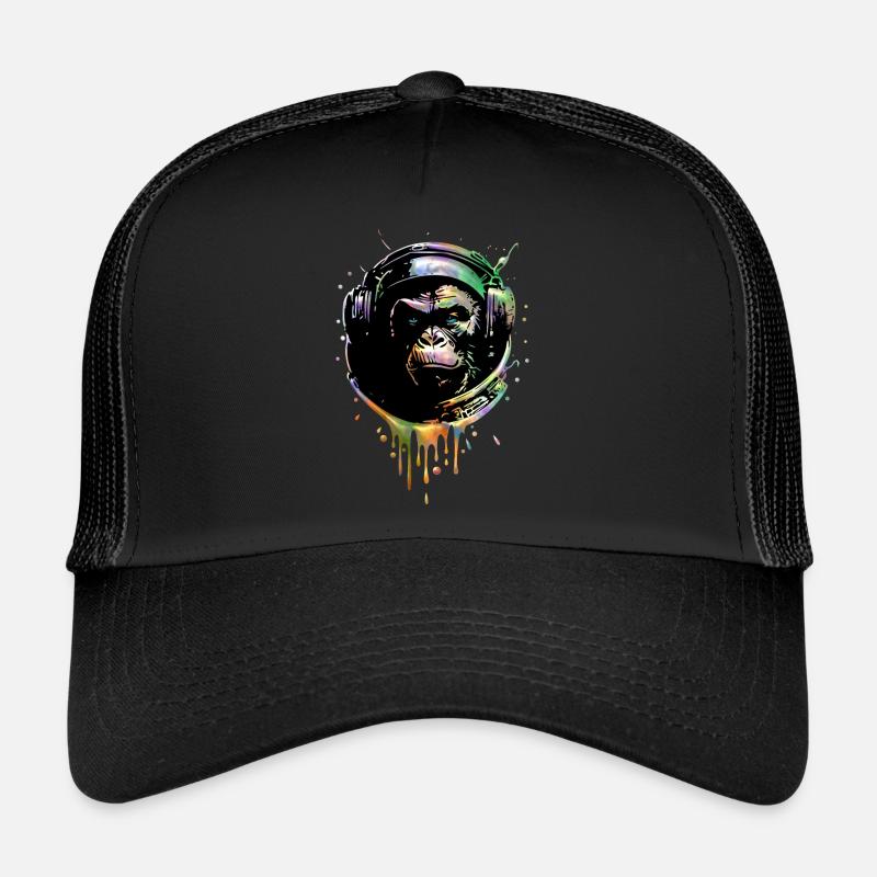 Singe Astronaute Casquette trucker 