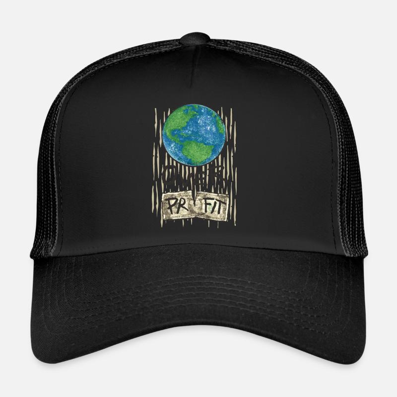 Activisme de la planète Terre Casquette trucker 
