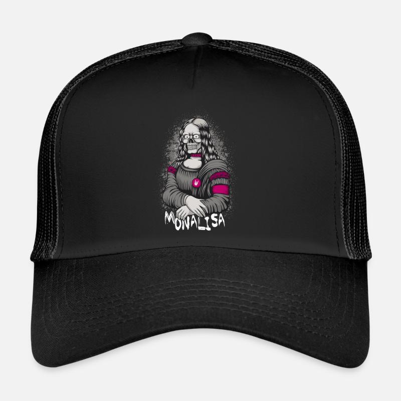 Mona Lisa Trucker Cap