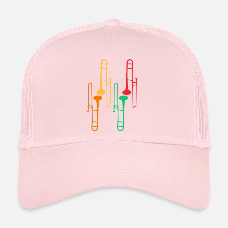 Trombone Collection - Trombone Player Trucker Cap