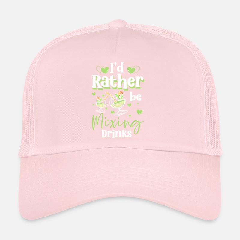 Barman Mélangeur d’alcool Casquette trucker 