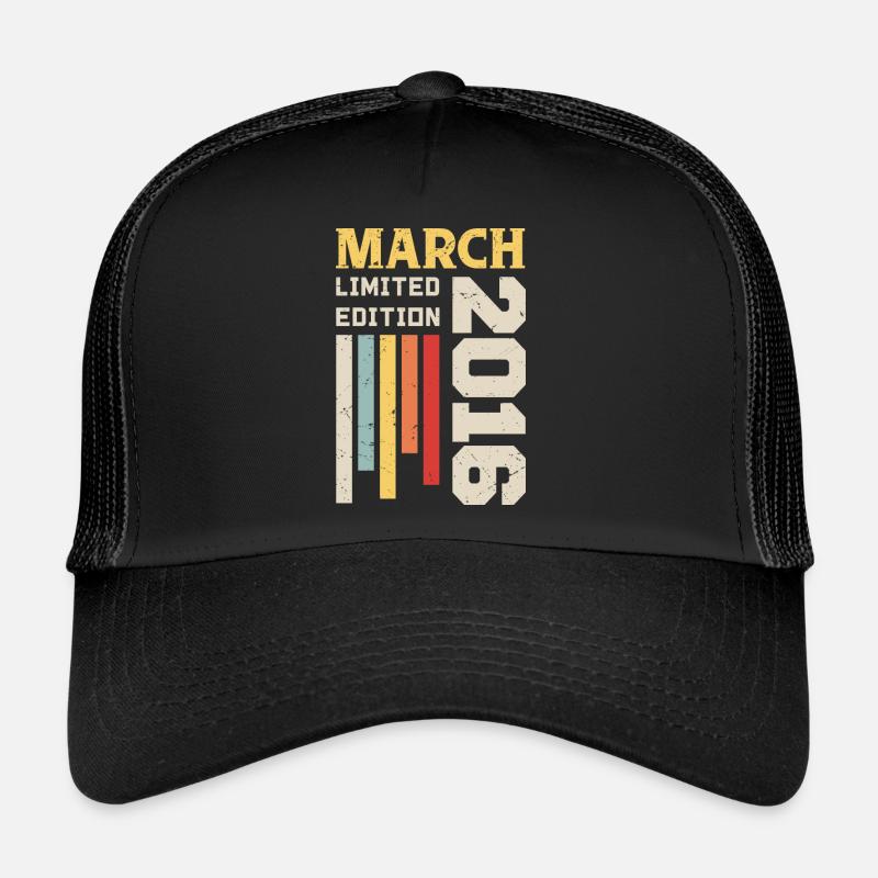 Mars 2016 - Cadeau anniversaire Mars 2016 Mars Casquette trucker 