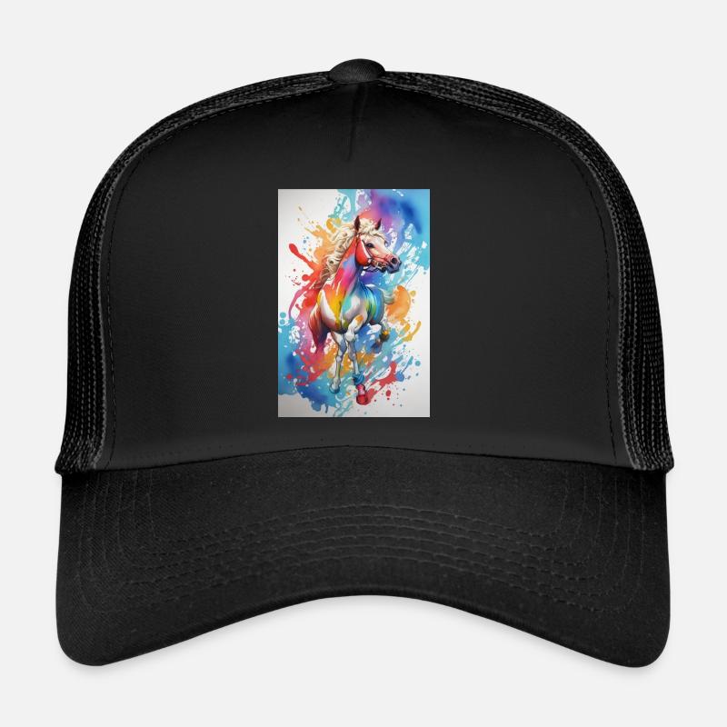 DreamShaper - Casquette trucker  - noir/noir