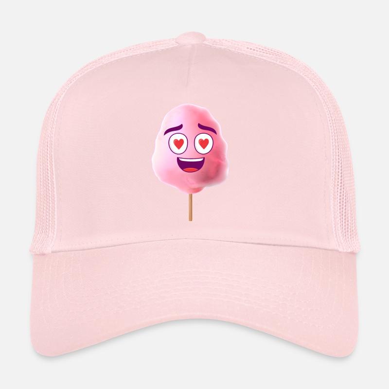 Zuckerwatte Rosa Trucker Cap