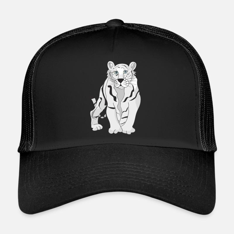 Le tigre blanc Casquette trucker 