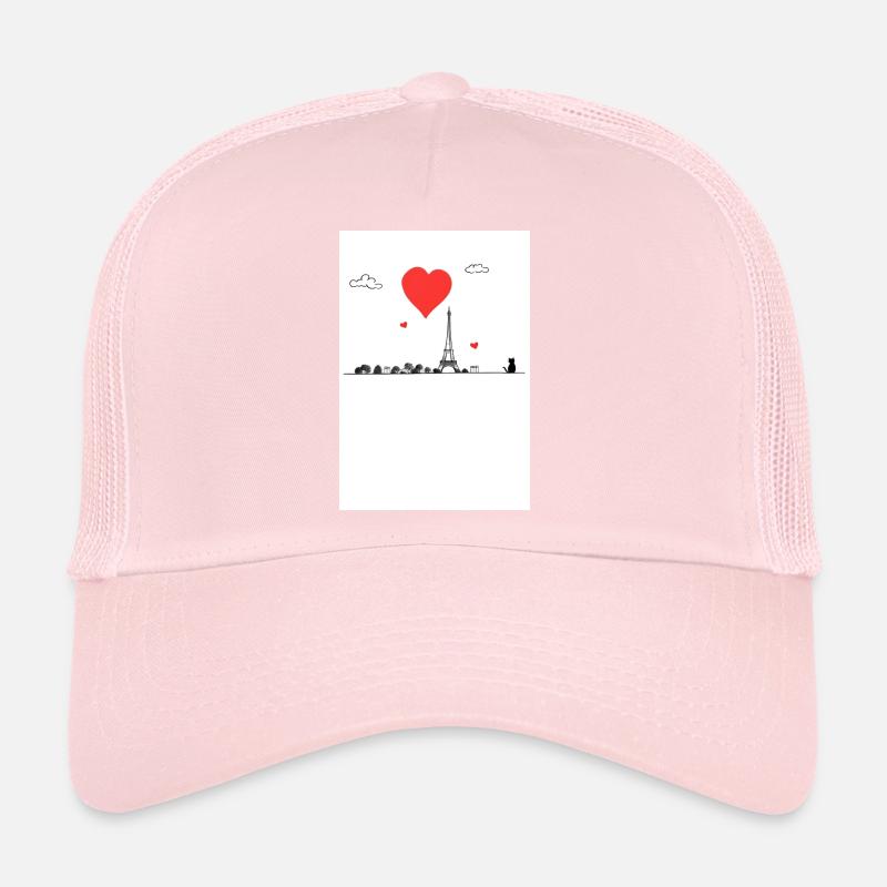 portrait de chat Casquette trucker 