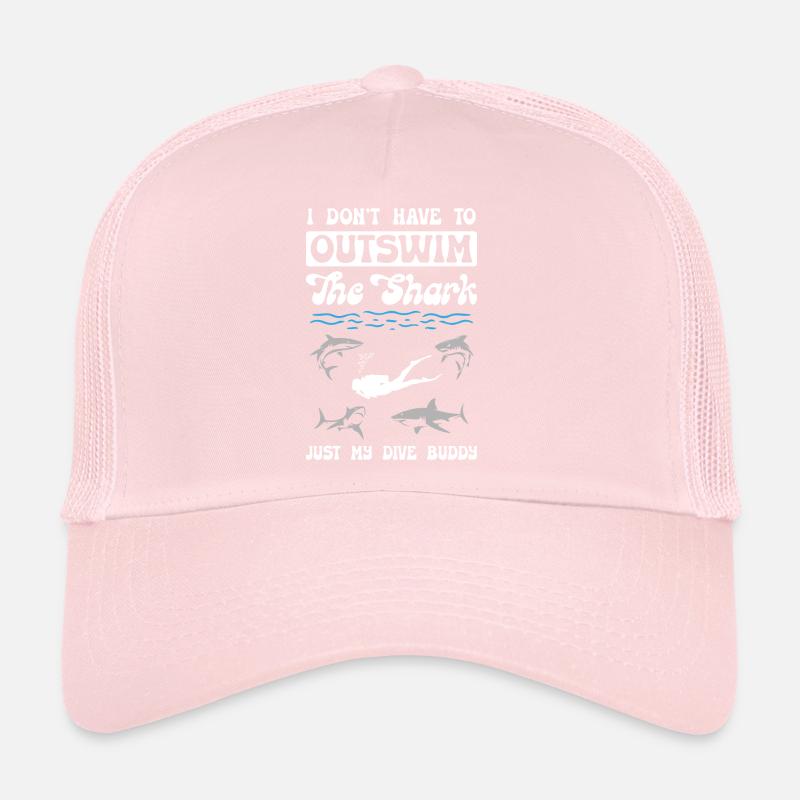 Diving With Shack Trucker Cap