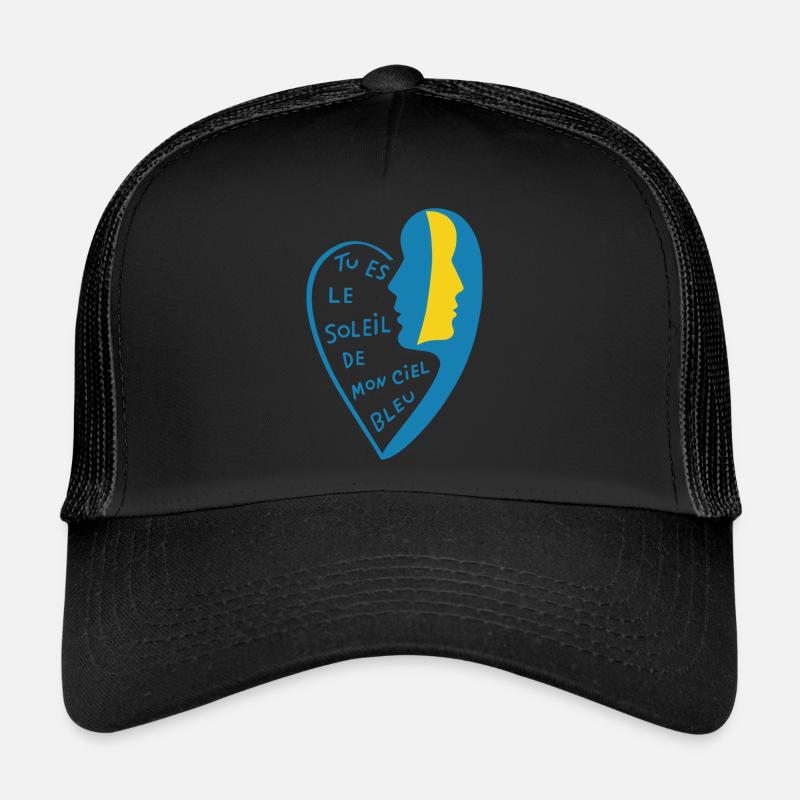 Ciel bleu 1 Casquette trucker 