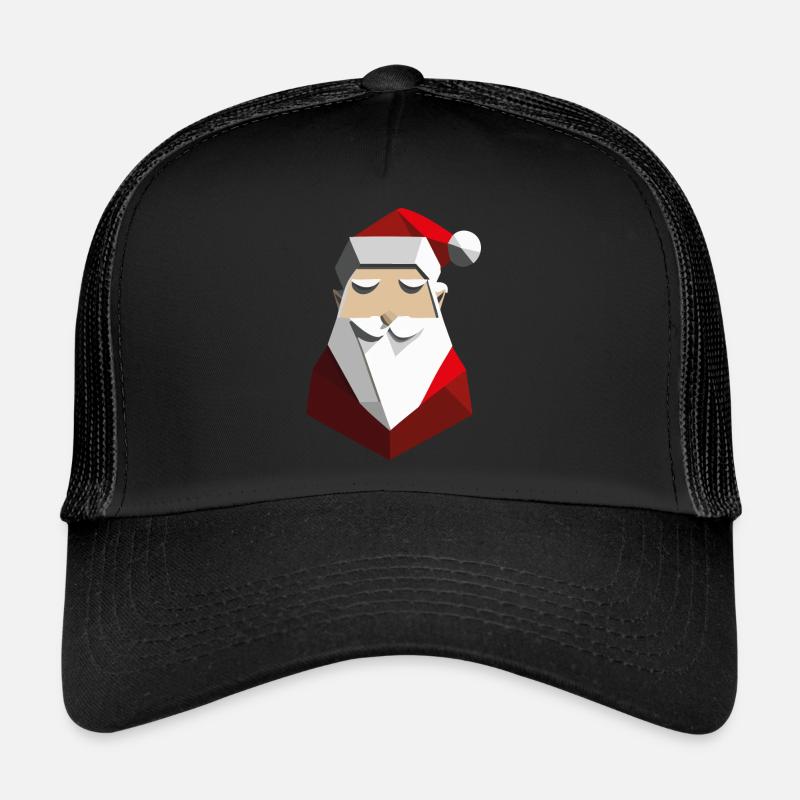 Geometrischer Weihnachtsmann Trucker Cap