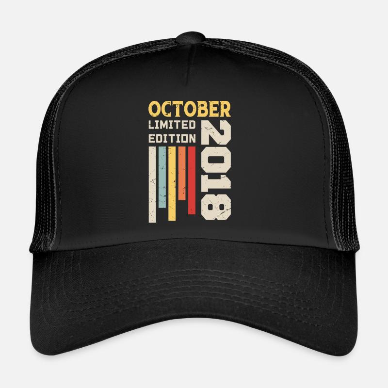Octobre 2018 - Cadeau anniversaire Octobre 2018 Casquette trucker 