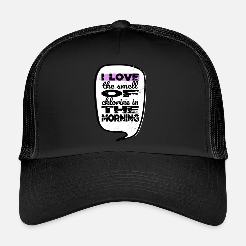 Déclaration Blague Natation Drôle Cool Casquette trucker 