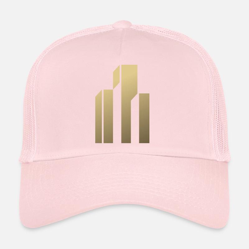 Logo de gratte-ciel Casquette trucker 