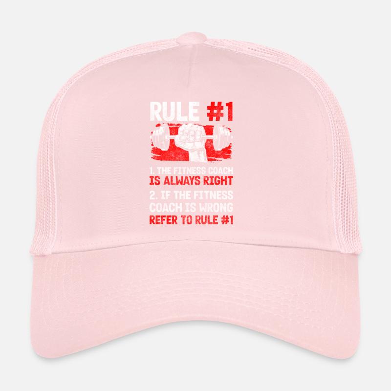 Trainer Gym Pumps Bench Press Trucker Cap