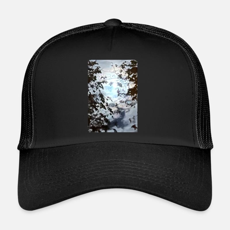 Äste vor Mondlicht Trucker Cap