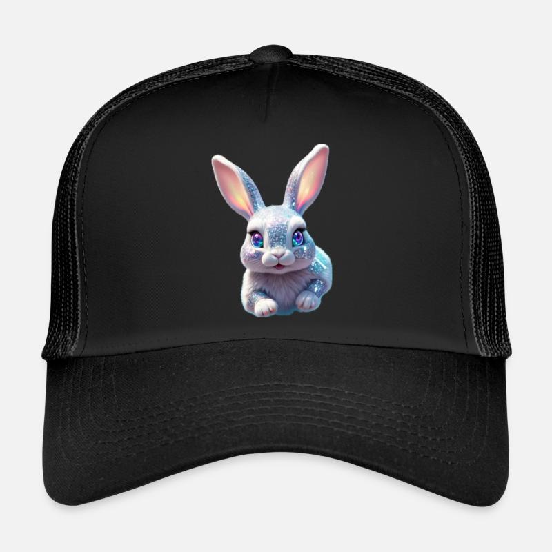 Funny Bunny - Trucker Cap - Schwarz/Schwarz