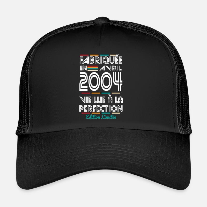 20-jähriges Jubiläum - Hergestellt im April 2004 Trucker Cap