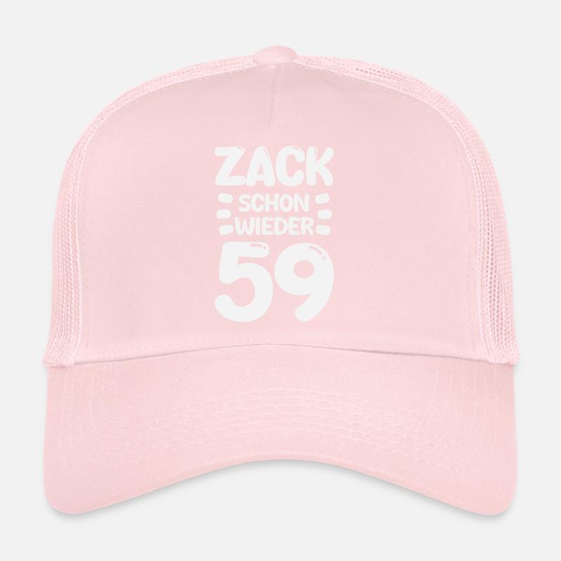 Zack 59 encore ! Anniversaire Casquette trucker 