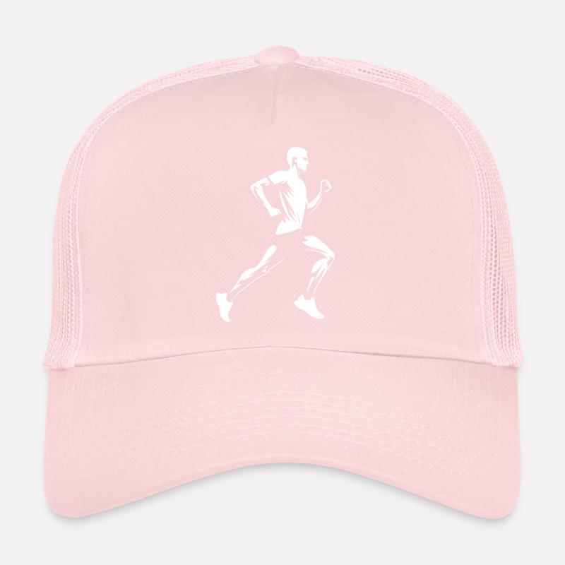 Marathon Silhouette Runner Trucker Cap