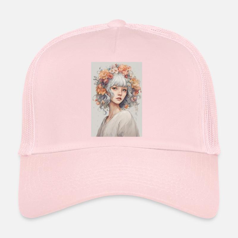 Blumenmädchen Trucker Cap