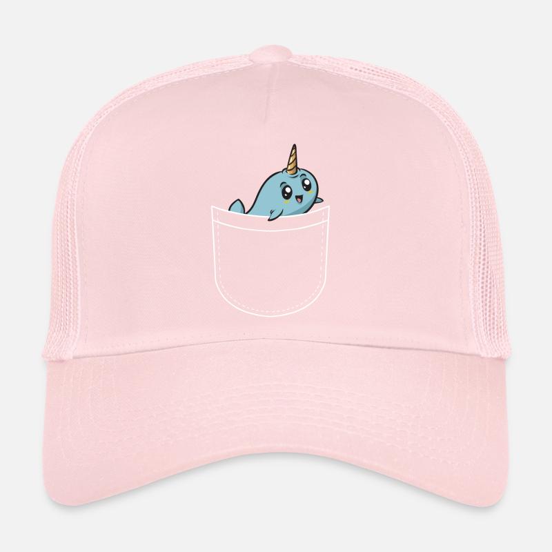 Narwal Einhornwal Trucker Cap