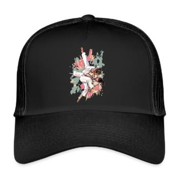 judokates - Trucker Cap - black/black - Front