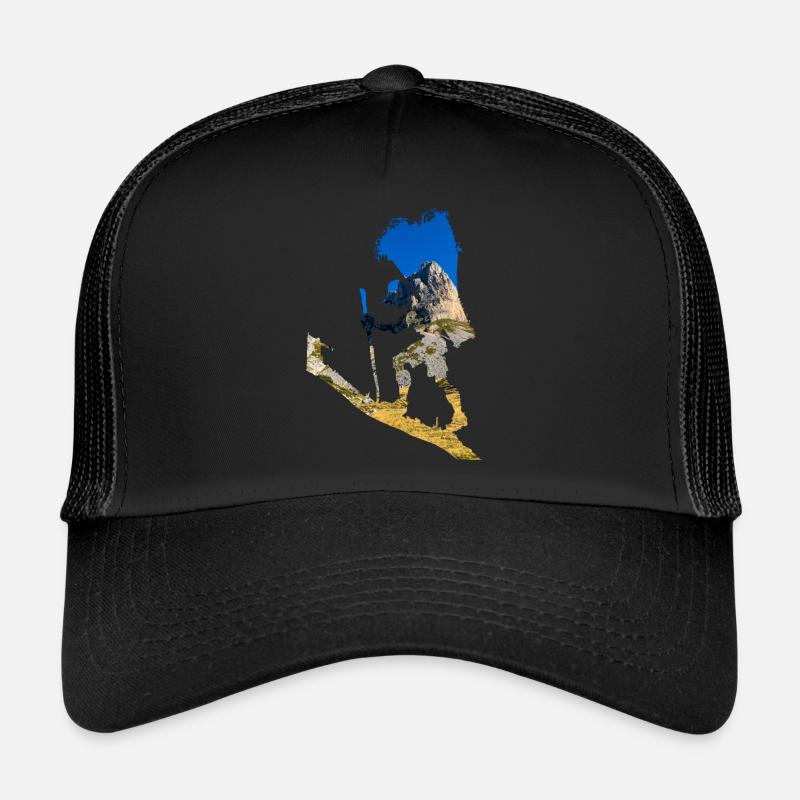 Bugglkraxmann - Trucker Cap - Schwarz/Schwarz