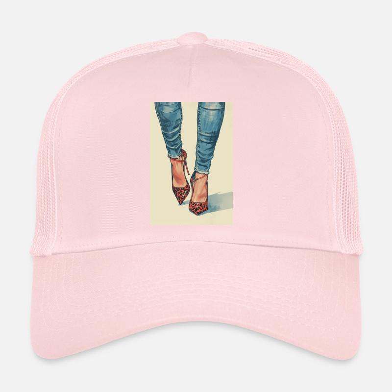 Talons et jeans Leo | IA Casquette trucker 