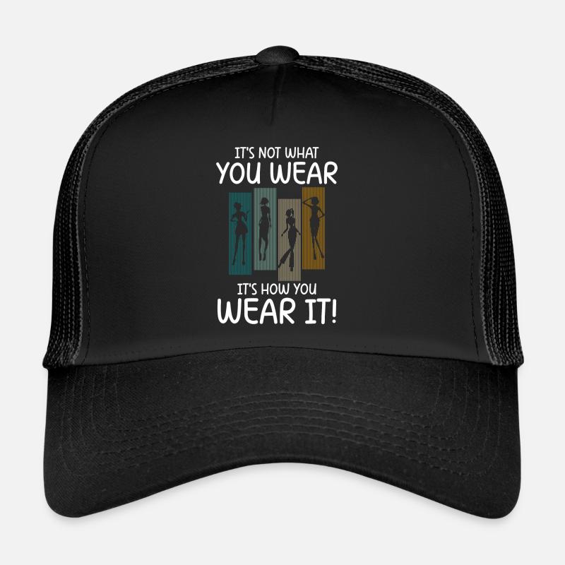 Amateurs de mode Créateurs de tendances de style de vie individuels Casquette trucker 