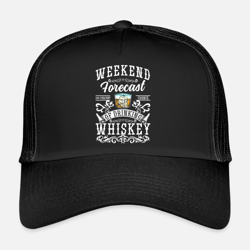 Rum Flasche Trinker Bar Trucker Cap