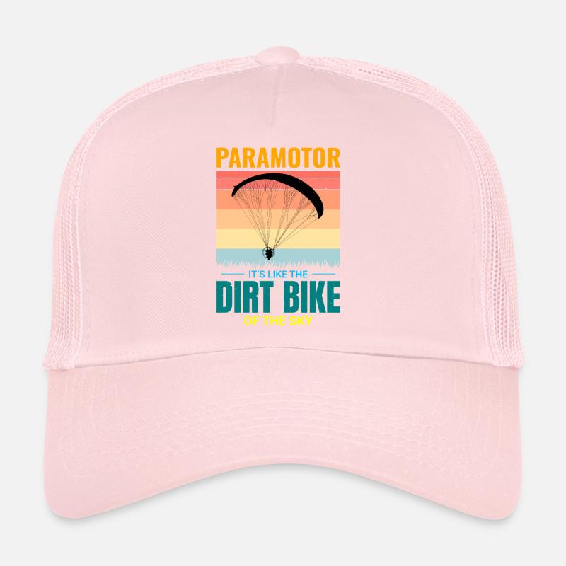 Pilote de paramoteur Paramoteur Parapente motorisé Casquette trucker 