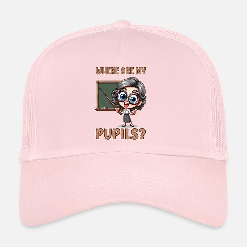 Where are my pupils? Trucker Cap