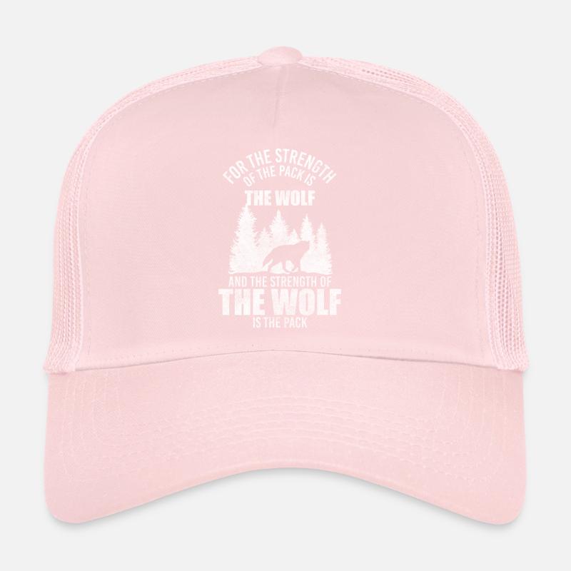Les loups meute Force Nature Casquette trucker 