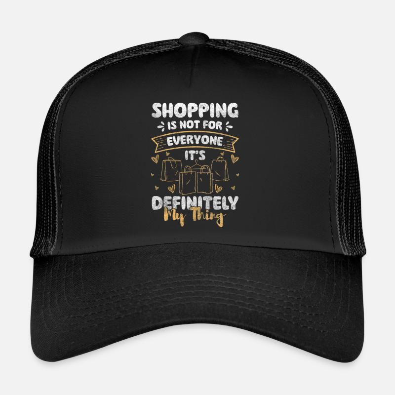 Einkauf Shop Sucht Einkaufszentrum Trucker Cap