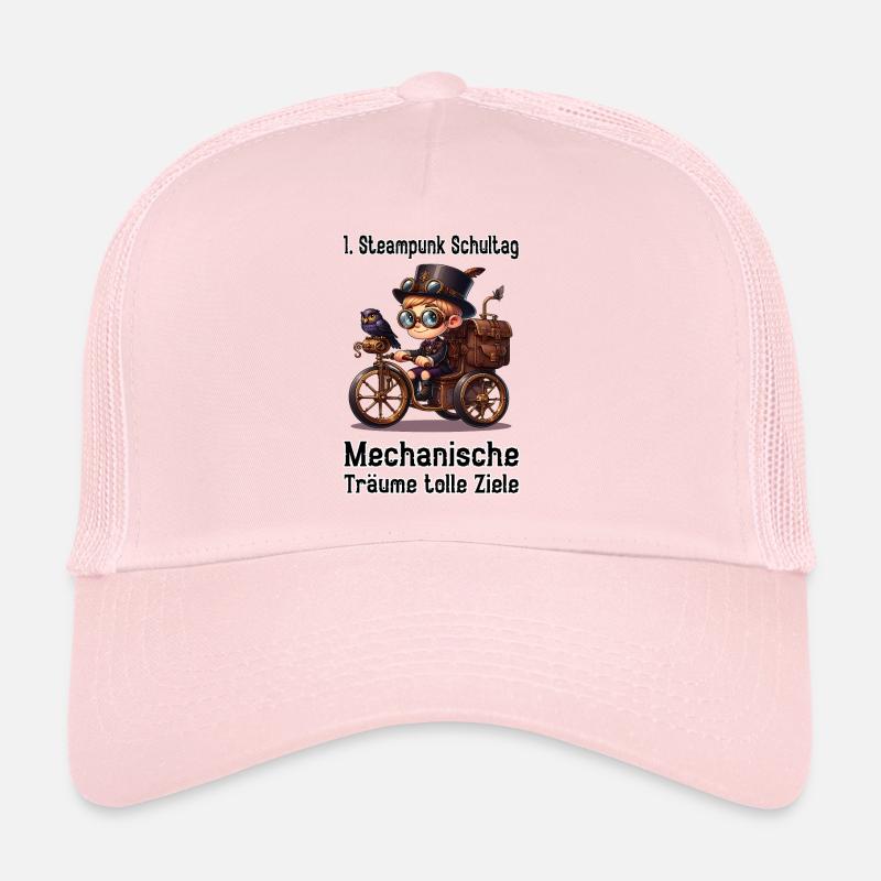 Erster Steampunk Schultag Trucker Cap