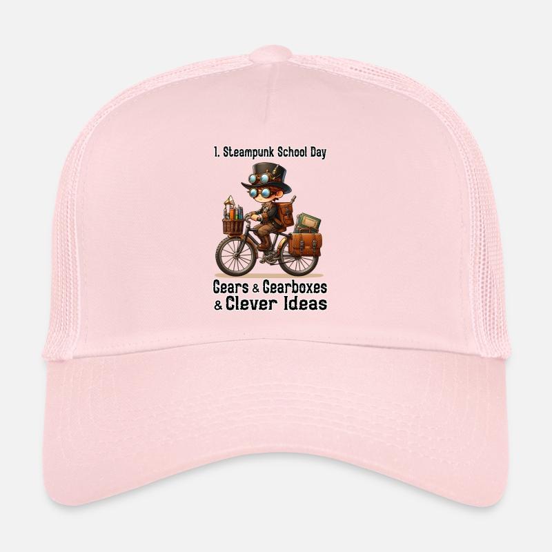 First Steampunk School Day Trucker Cap