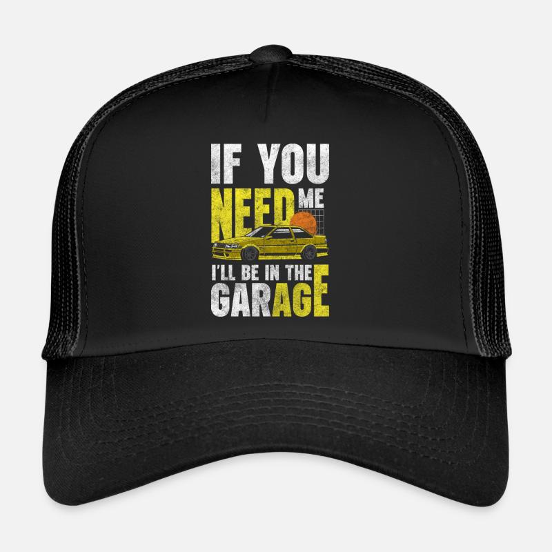 Moteur de voiture Classic Casquette trucker 