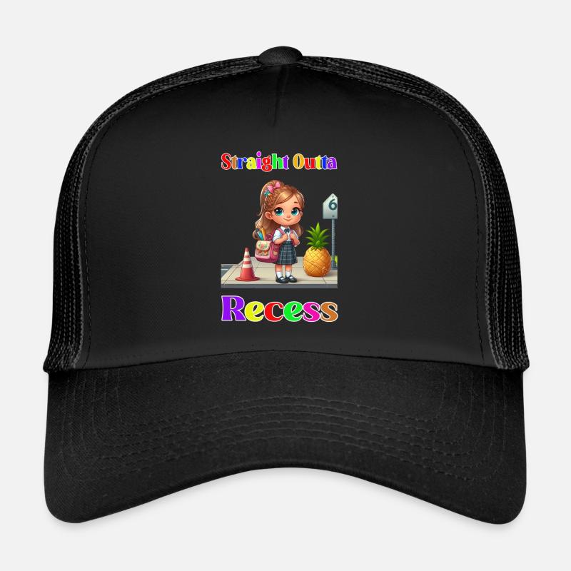 Évidement droit Casquette trucker 