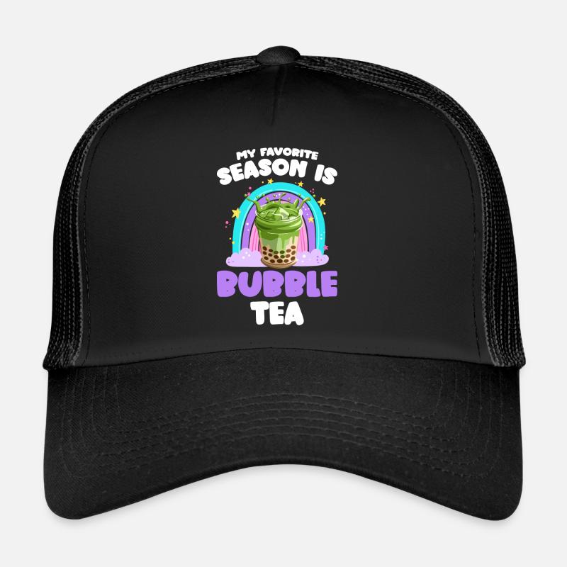 Boba Pearl Milk Eistee Trucker Cap