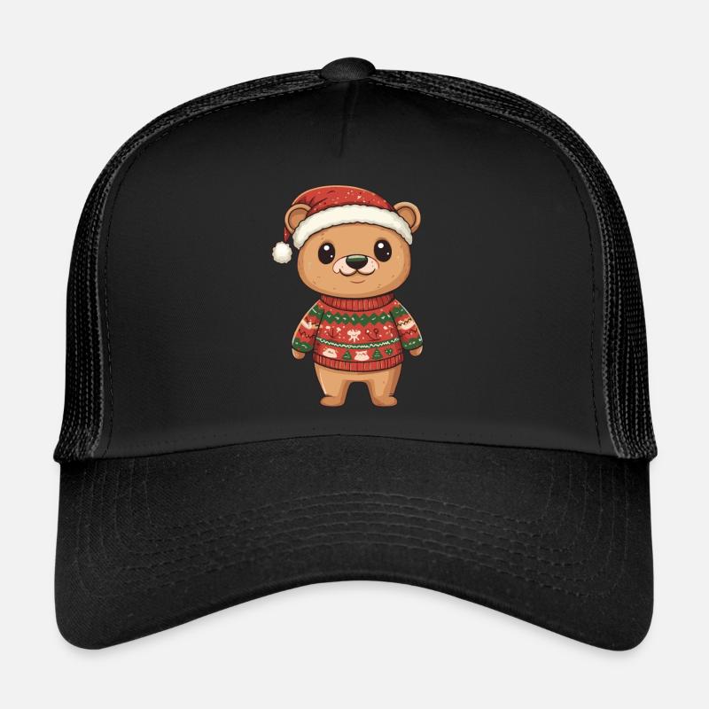 Noël de l’ours Casquette trucker 