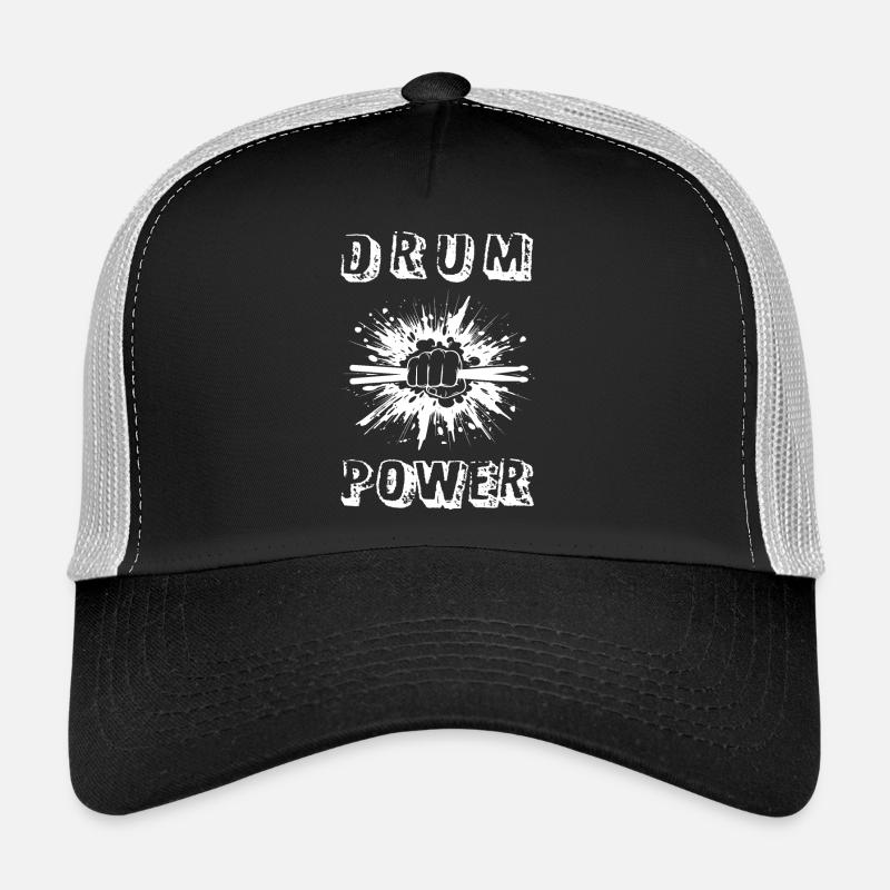 "DRUM POWER" - Schlagzeug - Percussion Trucker Cap