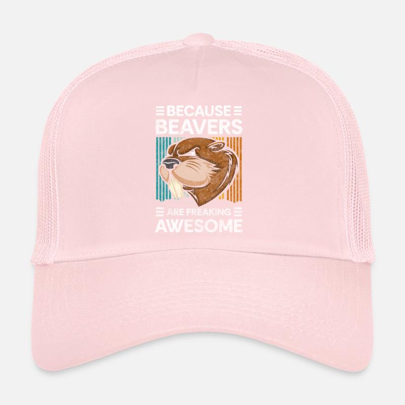 Constructeur de barrages de castors Nature Casquette trucker 