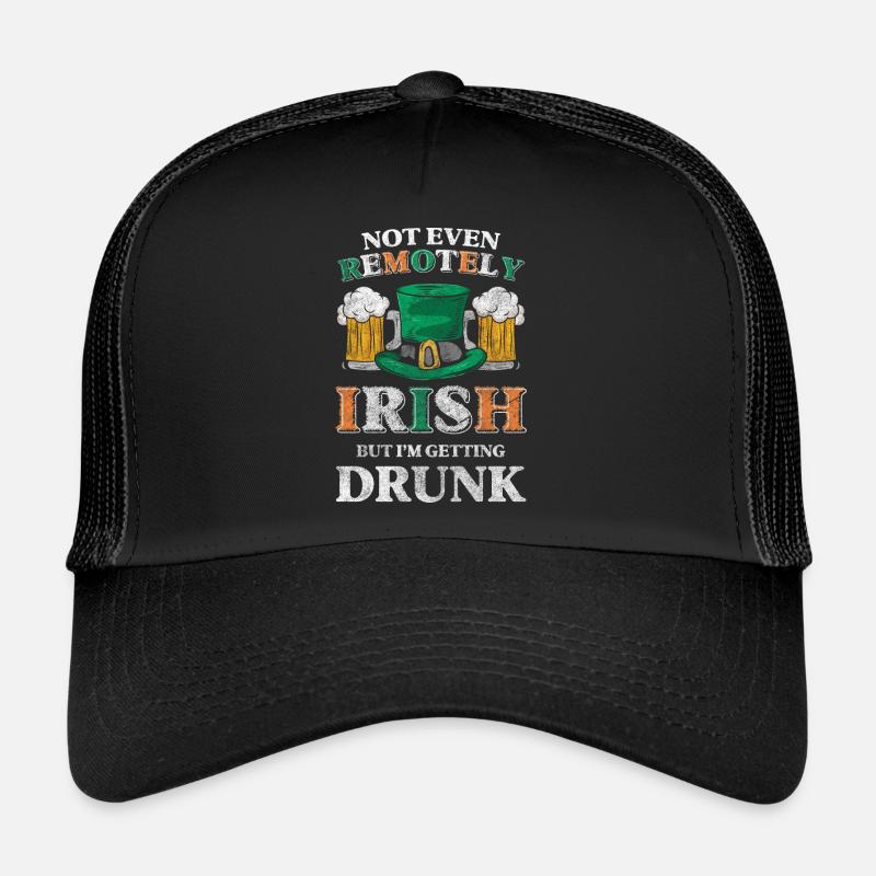 Pub Leprechaun Traveller Irish Trucker Cap