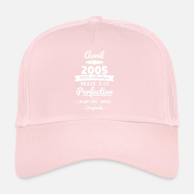 Anniversaire 20 ans - Avril 2005 Originale Casquette trucker 