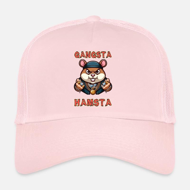 Gangsta Hamsta Casquette trucker 