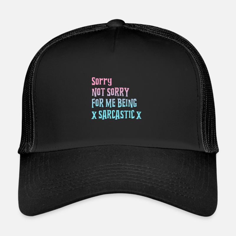 Sarkastisch Trucker Cap