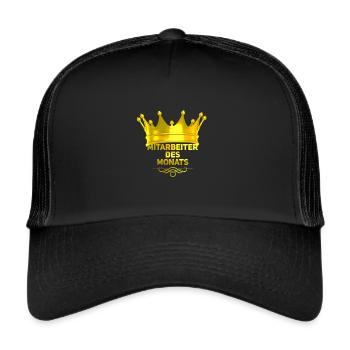 Employee of the Month - Trucker Cap - black/black - Front