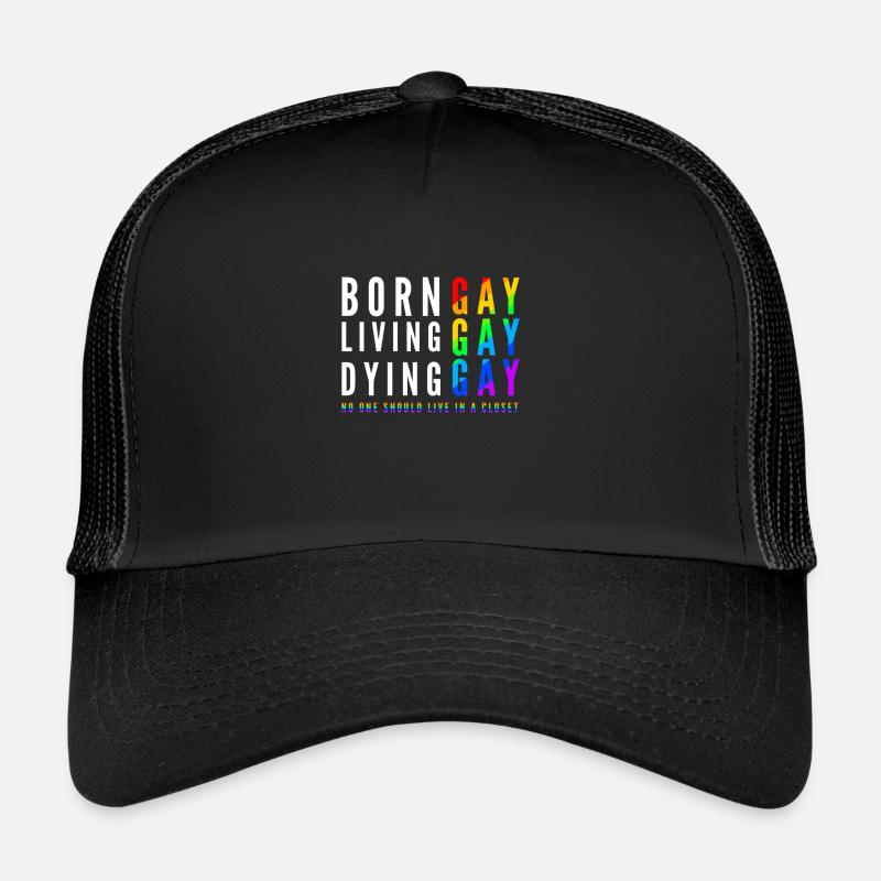 LGBT Gay Bear Pride Trucker Cap