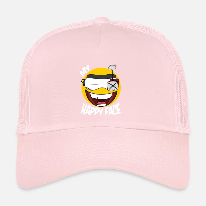 FPV DRONE MY HAPPY FACE Trucker Cap