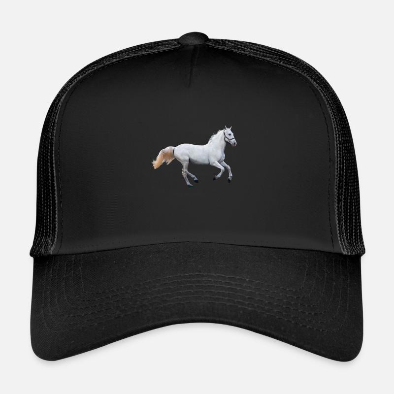 Pferd - Schimmel Trucker Cap